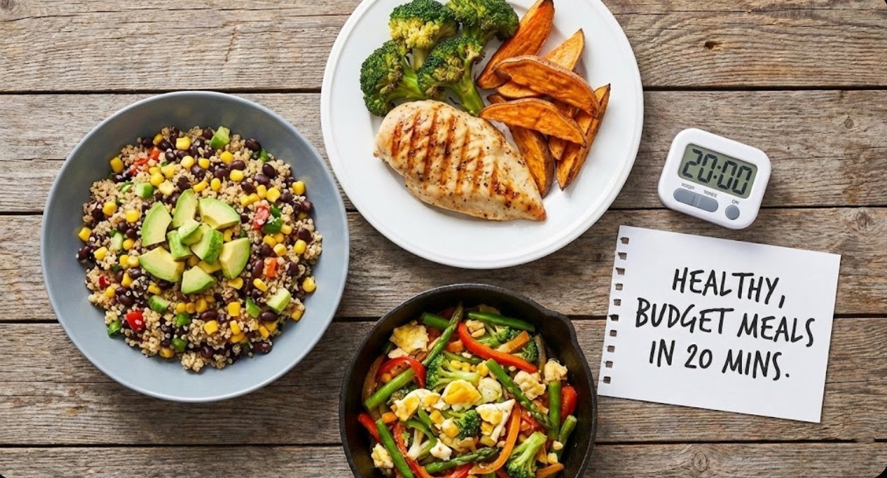 Healthy meals for one person on a budget