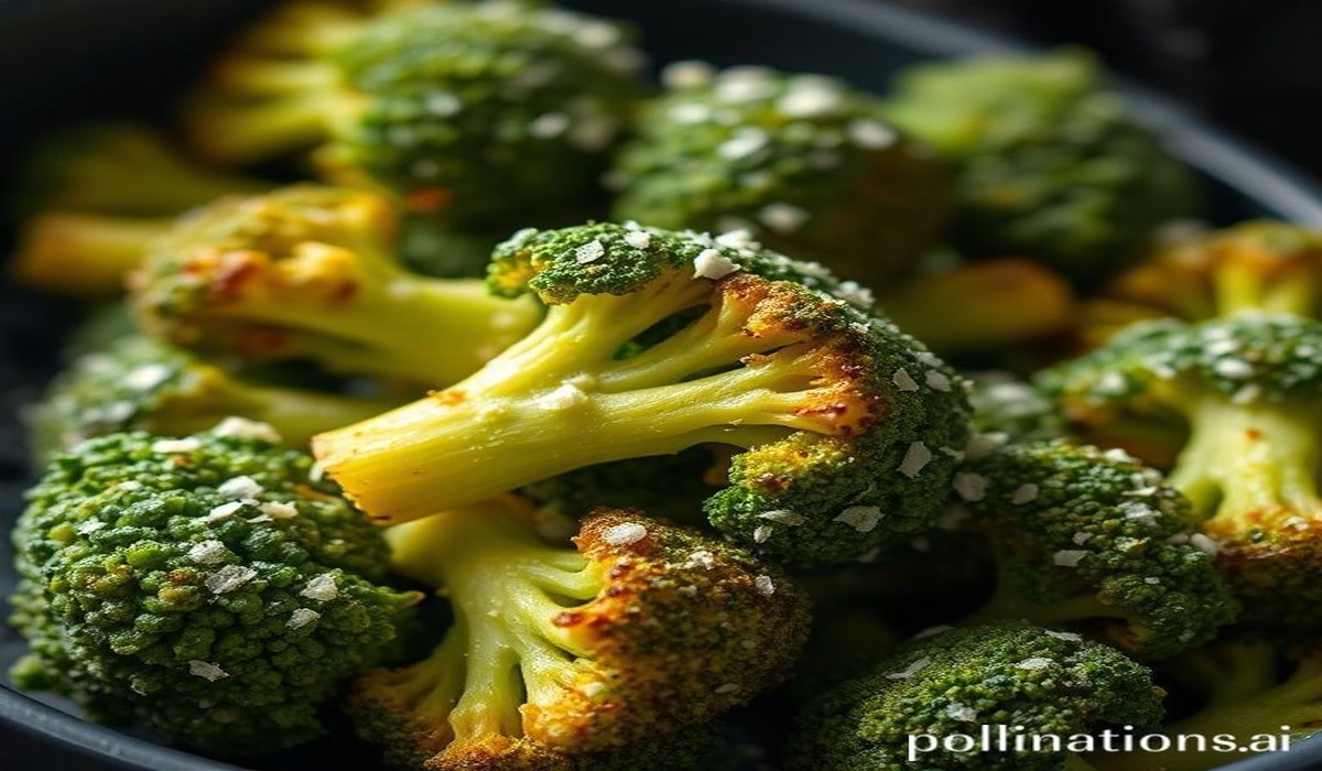 Frozen broccoli in air fryer crispy