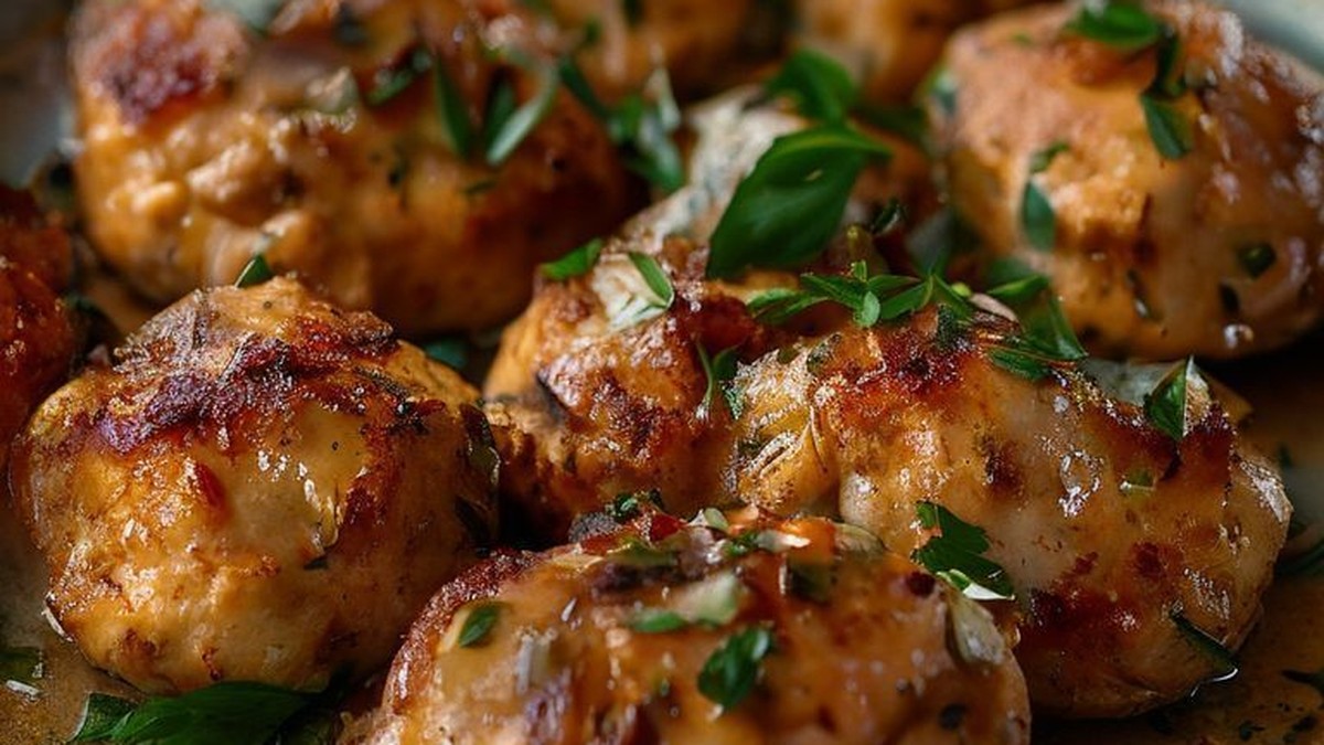 Chicken Piccata Meatballs Recipe