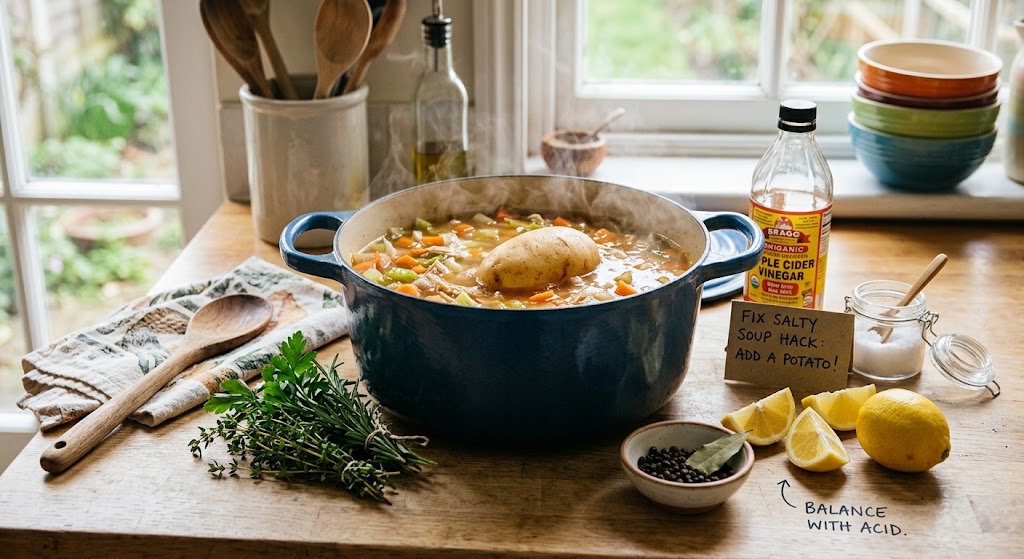How to fix too much salt in food quickly and effectively