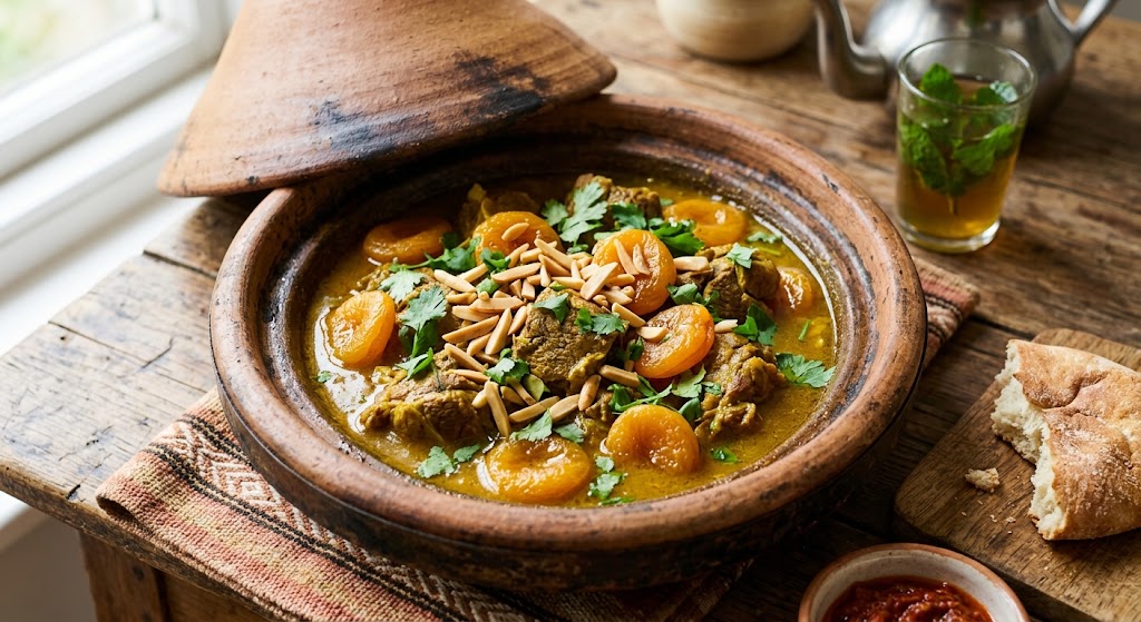 Moroccan Tagine with Lamb and Apricots