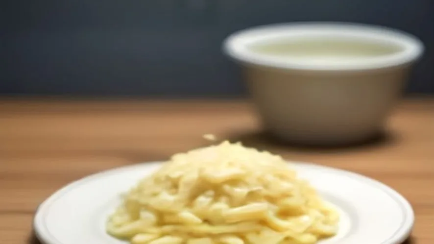 Why Alfredo sauce is grainy and common pasta issues explained served on a wooden table, freshly made and ready to serve