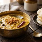Cholar Dal (Bengali Chana Dal with Fried Coconut)