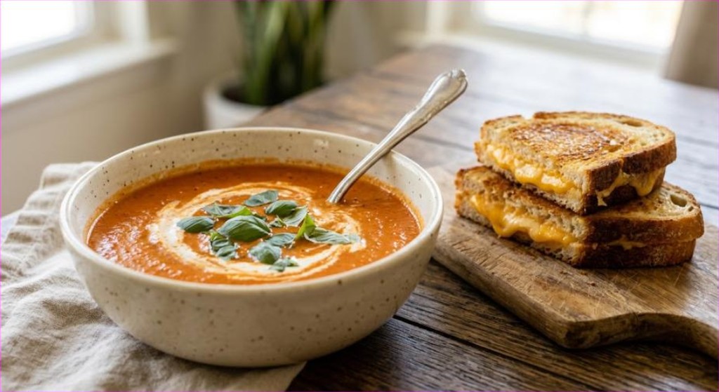 Creamy Tomato Basil Soup (Better Than Canned)