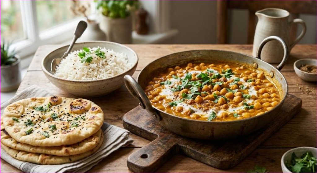 Easy Chickpea Curry (30-Minute Vegan Dinner)