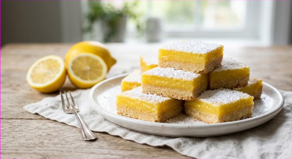 Easy Lemon Bars (Bright and Buttery)