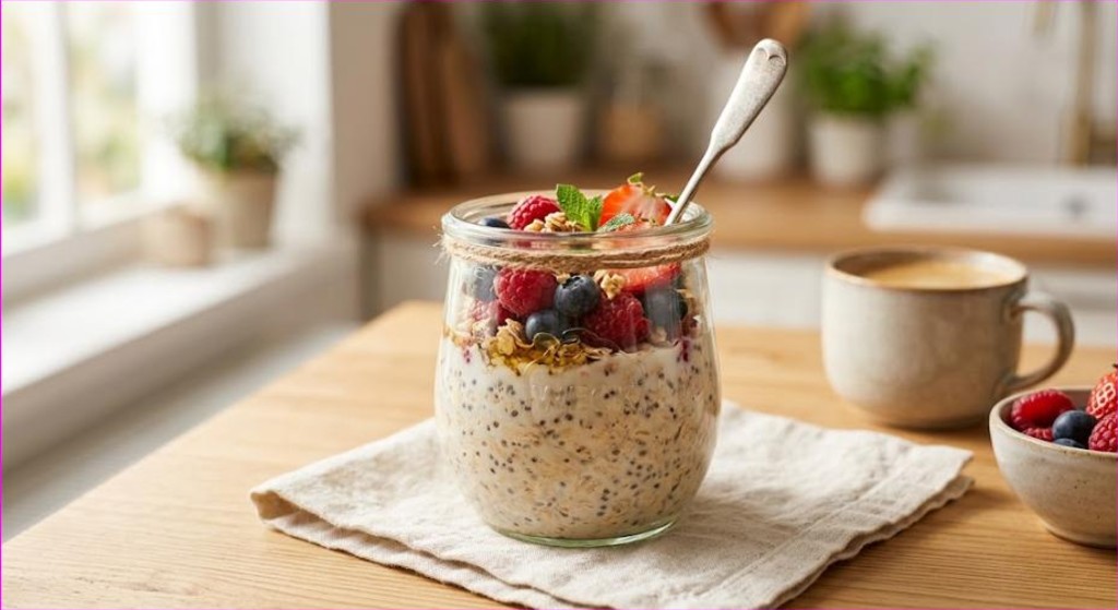 Easy Overnight Oats (5-Minute Make-Ahead Breakfast)