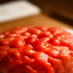 freeze pulled pork and how to store it safely served on a wooden table, freshly made and ready to serve