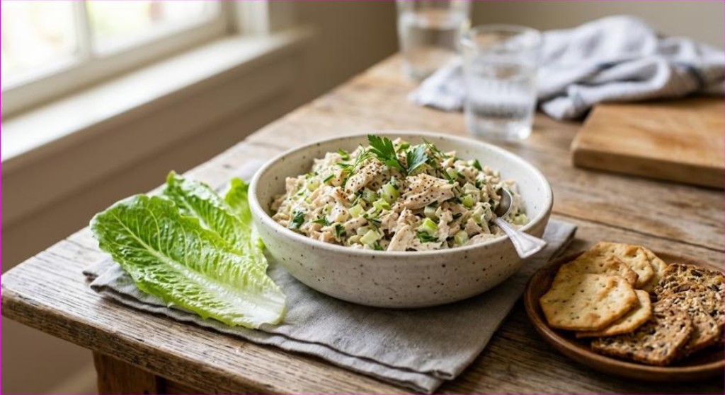 High-Protein Chicken Salad (Healthy and Easy)