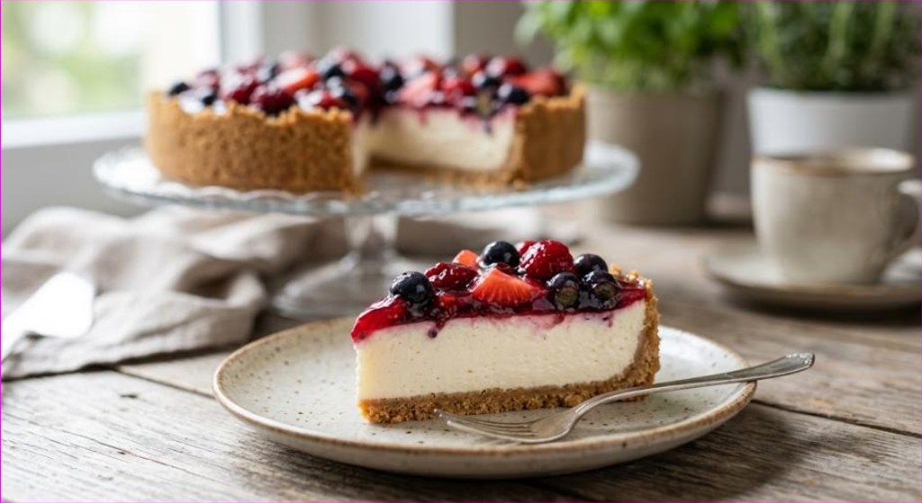 No-Bake Cheesecake (Easy and Creamy)