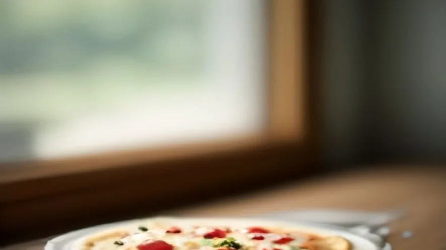 pizza dough not stretching served on a wooden table, freshly made and ready to serve