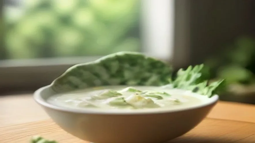 what to serve with clam chowder served on a wooden table, freshly made and ready to serve