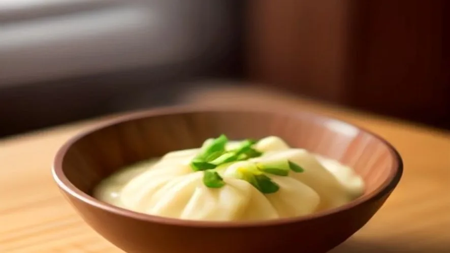 what to serve with dumplings served on a wooden table, freshly made and ready to serve