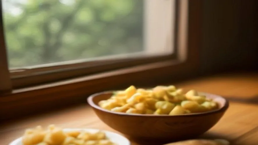 what to serve with goulash served on a wooden table, freshly made and ready to serve