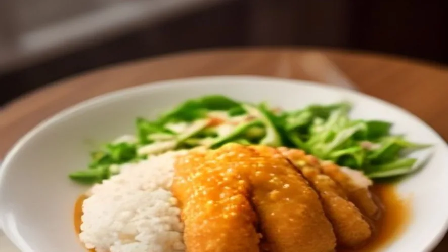 what to serve with katsu curry served on a wooden table, freshly made and ready to serve