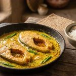 Shorshe Salmon (Bengali Mustard Fish)