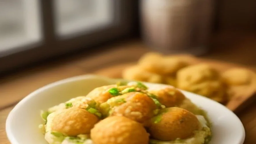 what to serve with falafel served on a wooden table, freshly made and ready to serve
