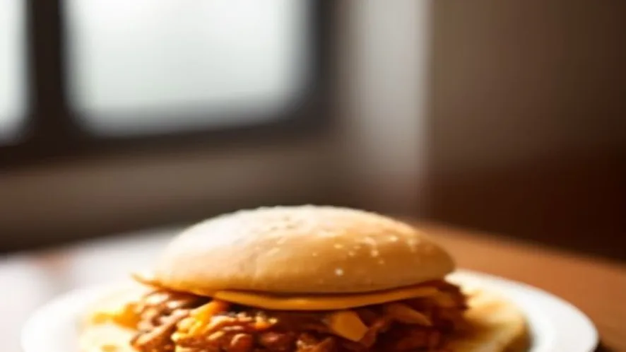 pulled pork dry and related cooking issues served on a wooden table, freshly made and ready to serve